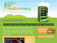 Tablet Screenshot of healthyvendingny.com